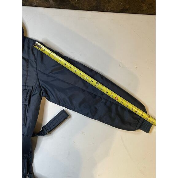 Walls Blizzard-Pruf VTG Insulated Snowsuit Blue Small USA Made Workwear Ski Suit - Picture 11 of 11